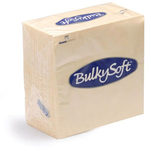 2Ply Buttermilk Napkins Bulky Soft - 100 Per Pack